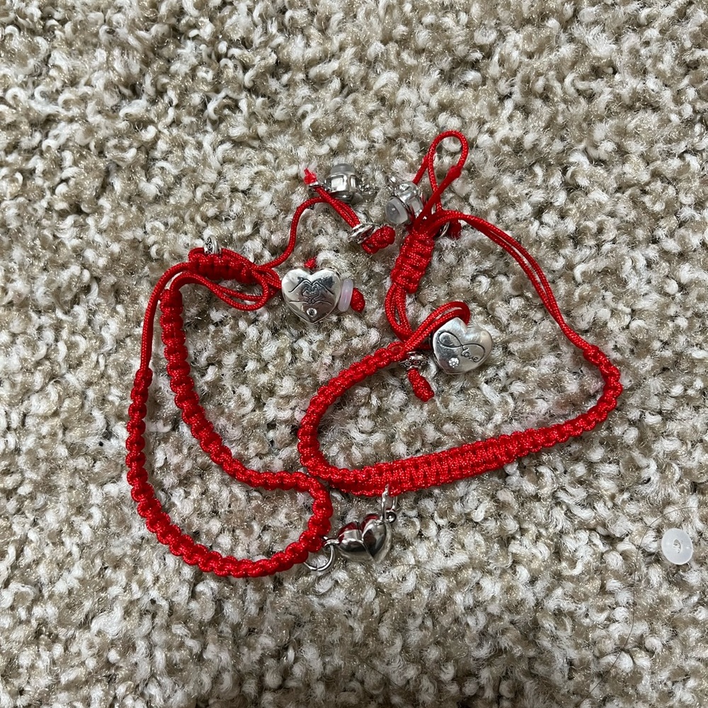 Friendship Red String Bracelets - image 1